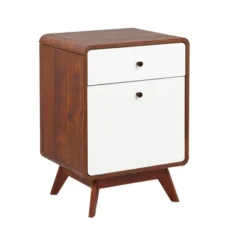 Cassie 2 Drawer File Cabinet White/Walnut - Buylateral 9 Cassie 2 Drawer File Cabinet White/Walnut - Buylateral -WorkHaven Sales Shop GUEST f1b80f51 138c 45b3 8bd3 c78f65bba9be