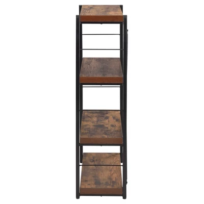 43" Decorative Bookshelf Oak - Acme Furniture 3 43" Decorative Bookshelf Oak - Acme Furniture - Image 3