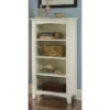 48" Shaker Cottage 4 Shelf Bookcase Ivory - Alaterre Furniture