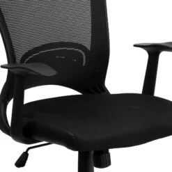 Emma And Oliver Mid-Back Designer Black Mesh Swivel Task Office Chair With Arms 13 Emma And Oliver Mid-Back Designer Black Mesh Swivel Task Office Chair With Arms -WorkHaven Sales Shop GUEST f3211994 ee23 4110 8052 cc3e04522f05
