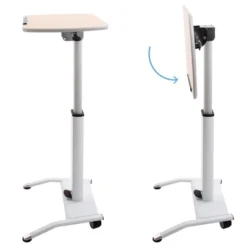 Cruizer Pivot Mobile Podium – Tilting Desktop And Pneumatic Height Adjustment – White – Stand Steady 16 Cruizer Pivot Mobile Podium – Tilting Desktop And Pneumatic Height Adjustment – White – Stand Steady -WorkHaven Sales Shop GUEST f3317ff8 98b2 4268 abdd 04f19bf79079