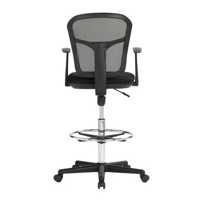 Riviera Drafting Chair - Black 5 Riviera Drafting Chair - Black - Image 5