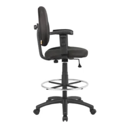 Drafting Stools With Adjustable Arms Black - Boss Office Products -WorkHaven Sales Shop GUEST f408676a 8d18 4549 805d 699df0182b4f