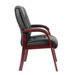 Mid-Back Wood Finished Guest Chair - Boss Office Products 10 Mid-Back Wood Finished Guest Chair - Boss Office Products -WorkHaven Sales Shop GUEST f4154b32 7080 4226 b243 833f022fc97a