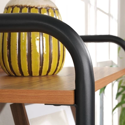 60" Union Plain 5 Shelf Bookcase Prairie Cherry - Sauder 2 60" Union Plain 5 Shelf Bookcase Prairie Cherry - Sauder - Image 2