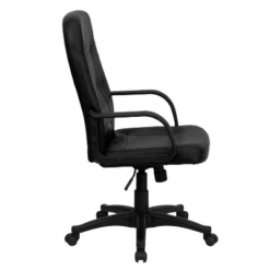 Emma And Oliver High Back Black Glove Vinyl Executive Swivel Office Chair With Arms 16 Emma And Oliver High Back Black Glove Vinyl Executive Swivel Office Chair With Arms -WorkHaven Sales Shop GUEST f4a48ecf a4bd 45ac 8514 024f8c5aea17