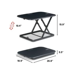 Ergo Height Adjustable Laptop Riser Stand - True Seating -WorkHaven Sales Shop GUEST f55638ed f911 4c93 a712 b3ace5b6ff8d