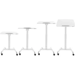 Cruizer 360 Tilting Mobile Podium With Pneumatic Height Adjustments – White – Stand Steady -WorkHaven Sales Shop GUEST f5c9db7c 6f83 4712 b98f ad8813ddab0e