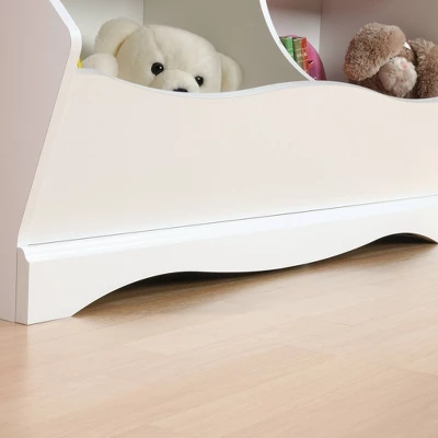 Twin Pogo Bookcase/Footboard Soft White Finish - Sauder 8 Twin Pogo Bookcase/Footboard Soft White Finish - Sauder - Image 8