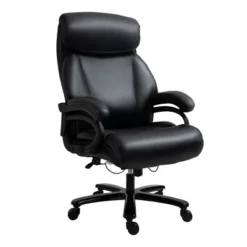 Vinsetto Big And Tall Executive Office Chair 396lbs With Wide Seat, Home High Back PU Leather Chair With Adjustable Height, Swivel Wheels -WorkHaven Sales Shop GUEST f6a8aeff e093 43c0 ad36 4669a11ea85a