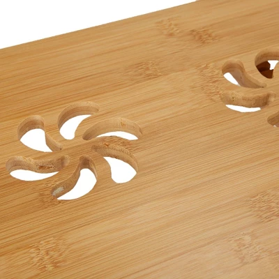 Bamboo Lap Desk Brown - Mind Reader 10 Bamboo Lap Desk Brown - Mind Reader - Image 10