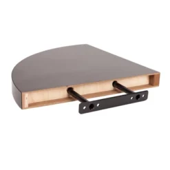 (Set Of 2) 11.5" X 1.5" Radial Floating Corner Shelves - Danya B. 11 (Set Of 2) 11.5" X 1.5" Radial Floating Corner Shelves - Danya B. -WorkHaven Sales Shop GUEST f840c2df 3f08 496e be45 12c45993696e