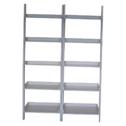 Set Of 2 75.5" 5 Shelf Leaning Bookcases - International Concepts 17 Set Of 2 75.5" 5 Shelf Leaning Bookcases - International Concepts -WorkHaven Sales Shop GUEST f94623d0 5e84 45ce bca6 7c1ab9263bc6