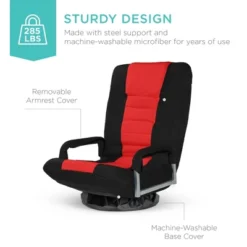 Best Choice Products 360-Degree Swivel Gaming Floor Chair W/ Armrest Handles, Foldable Adjustable Back 22 Best Choice Products 360-Degree Swivel Gaming Floor Chair W/ Armrest Handles, Foldable Adjustable Back -WorkHaven Sales Shop GUEST fa4be0b0 b082 4739 a042 12138210a07f