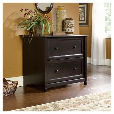 Edge Water Lateral File Cabinet Estate Black - Sauder 1 Edge Water Lateral File Cabinet Estate Black - Sauder