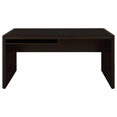 3pc Skeena Office Desk Set Cappuccino - Coaster 4 3pc Skeena Office Desk Set Cappuccino - Coaster - Image 4