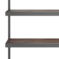 66" Cecilia Bookcase Distressed Charcoal Brown - WyndenHall 12 66" Cecilia Bookcase Distressed Charcoal Brown - WyndenHall -WorkHaven Sales Shop GUEST fb8961ea 6027 4dfb 8b7b b8baee155ee6