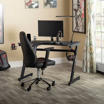 Gear PC Gaming Desk With Built-in Charging Station Black - SD Gaming 10 Gear PC Gaming Desk With Built-in Charging Station Black - SD Gaming - Image 10