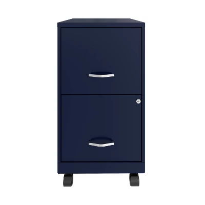 Space Solutions 18" Deep 2 Drawer Mobile Letter Width Vertical File Cabinet 11 Space Solutions 18" Deep 2 Drawer Mobile Letter Width Vertical File Cabinet - Image 11