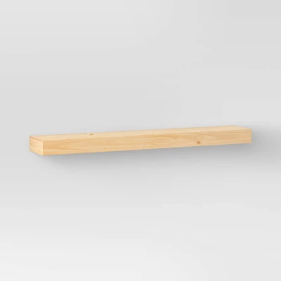 36" Floating Wood Shelf - Threshold™ 4 36" Floating Wood Shelf - Threshold™ - Image 4